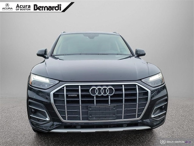 Used 2021 Audi Q5 Premium with VIN WA1AAAFY2M2098764 for sale in Brighton, MA