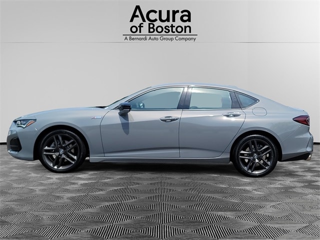 Certified 2025 Acura TLX A-SPEC Package with VIN 19UUB6F56SA000651 for sale in Brighton, MA