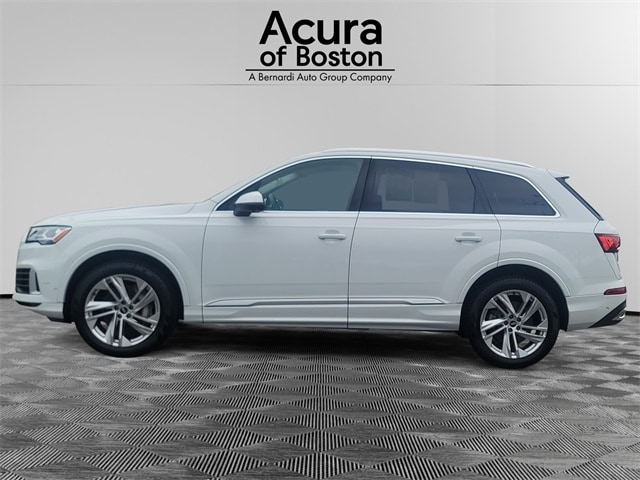 Used 2021 Audi Q7 Premium Plus with VIN WA1LXAF75MD014942 for sale in Brighton, MA