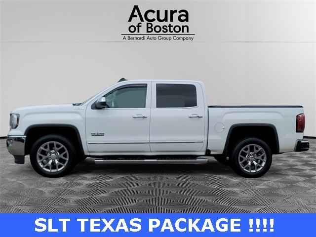 Used 2018 GMC Sierra 1500 SLT with VIN 3GTU2NEC9JG337761 for sale in Brighton, MA