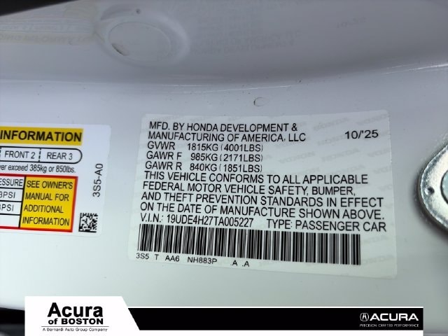 2026 Acura Integra Base - Photo 19