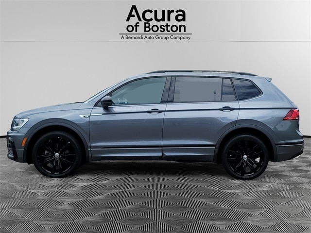 Used 2021 Volkswagen Tiguan SE R-LINE BLACK with VIN 3VV3B7AX3MM135960 for sale in Brighton, MA