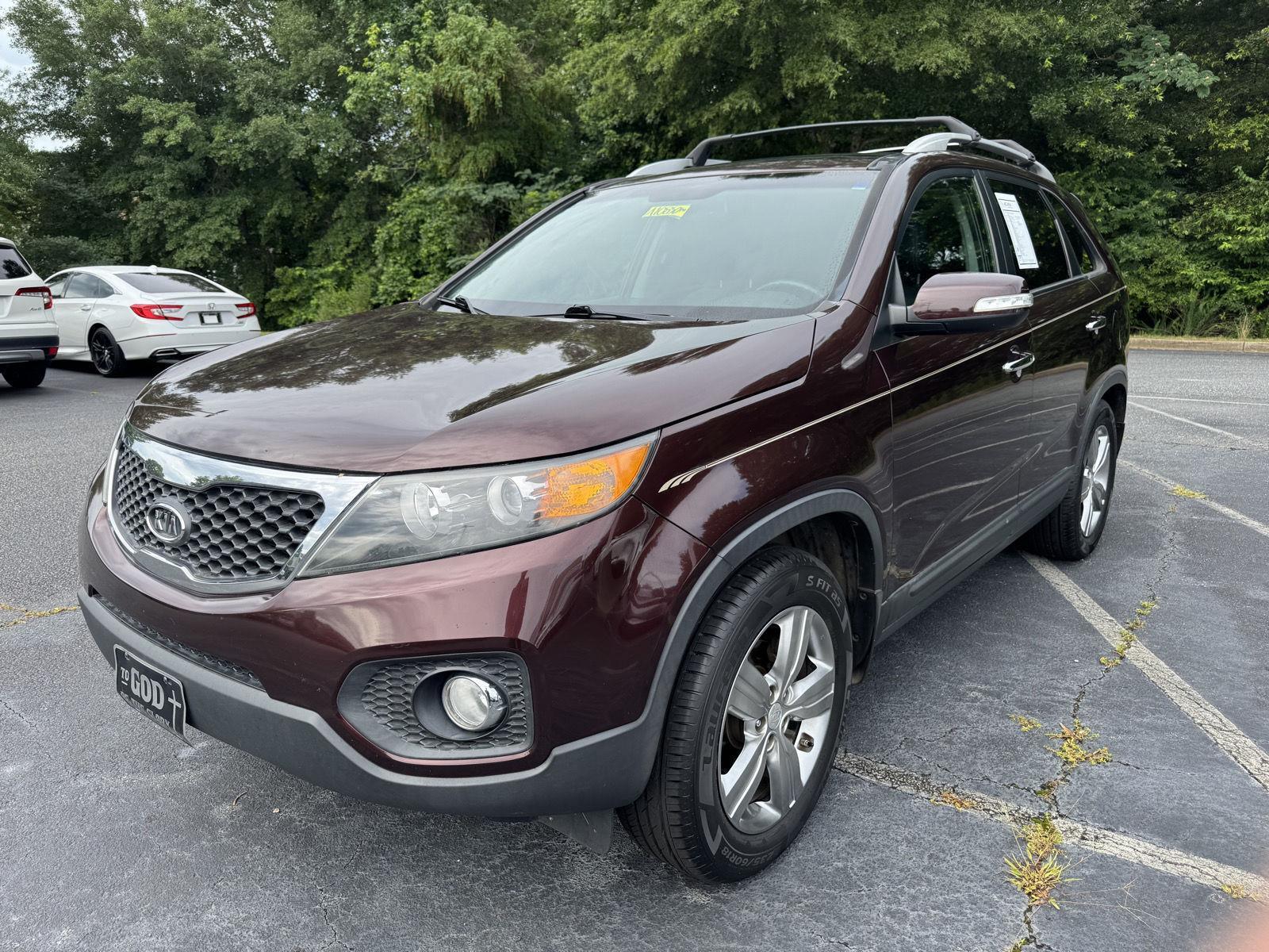 Used 2013 Kia Sorento EX with VIN 5XYKU4A27DG400447 for sale in Columbus, GA