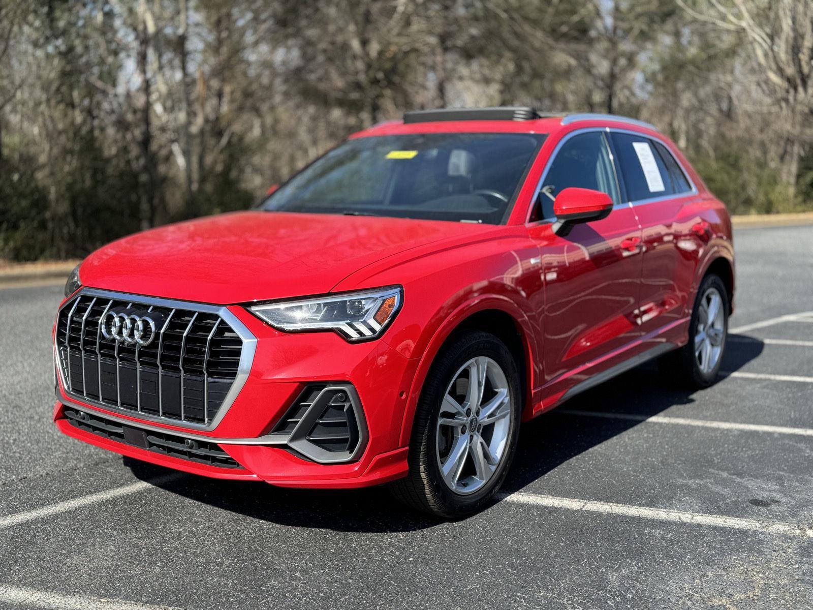 Used 2020 Audi Q3 S Line Prestige with VIN WA1FEDF3XL1018180 for sale in Columbus, GA