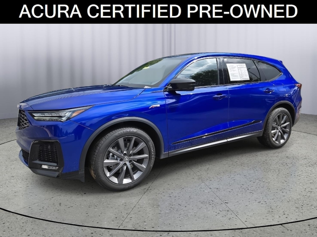 Certified 2025 Acura MDX SH-AWD A-Spec Package SUV
