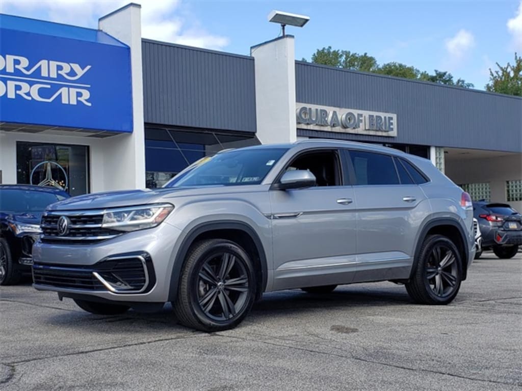 Used 2021 Volkswagen Atlas Cross Sport 3.6L V6 SE w/Technology R-Line 4MOTION SUV