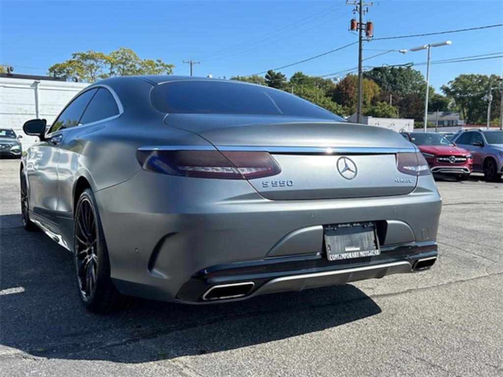 Used 2017 Mercedes-Benz S-Class S 550 4MATIC Coupe
