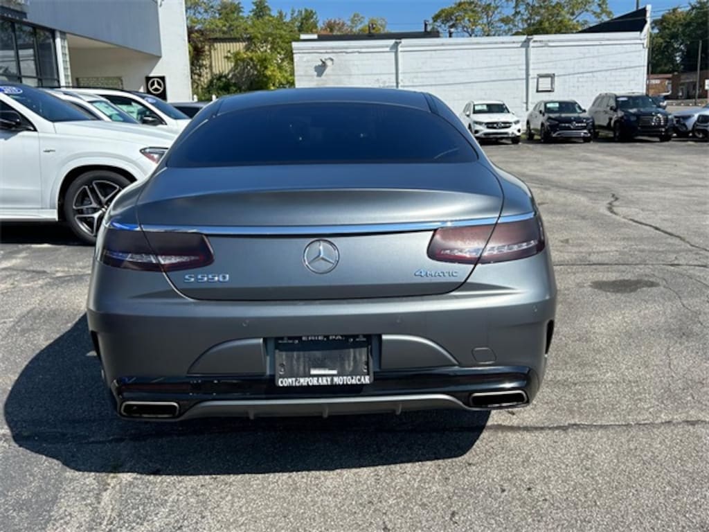 Used 2017 Mercedes-Benz S-Class S 550 4MATIC Coupe