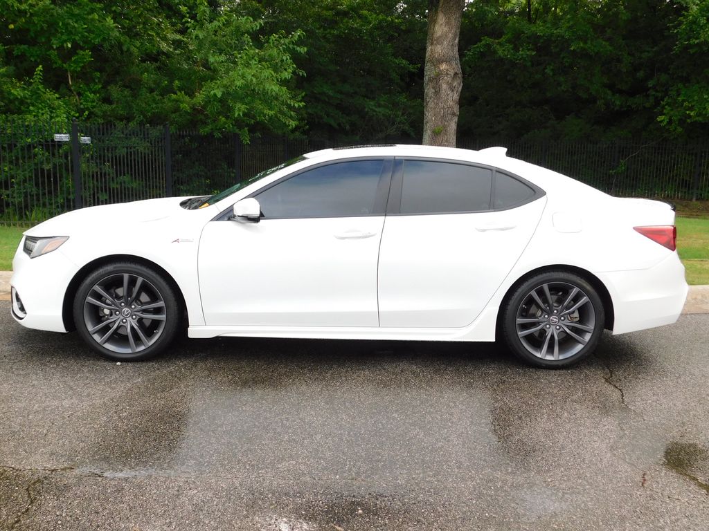 Used 2019 Acura TLX Technology & A-Spec Pack with VIN 19UUB1F67KA005062 for sale in Fayetteville, AR