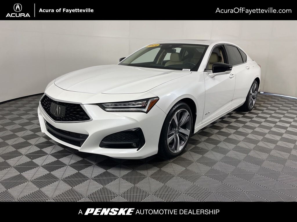 Used 2021 Acura TLX Advance Package Sedan