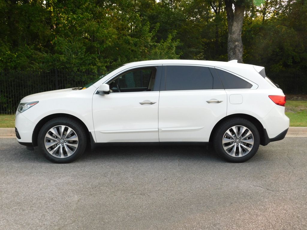 Used 2014 Acura MDX Technology Package with VIN 5FRYD3H40EB001480 for sale in Fayetteville, AR