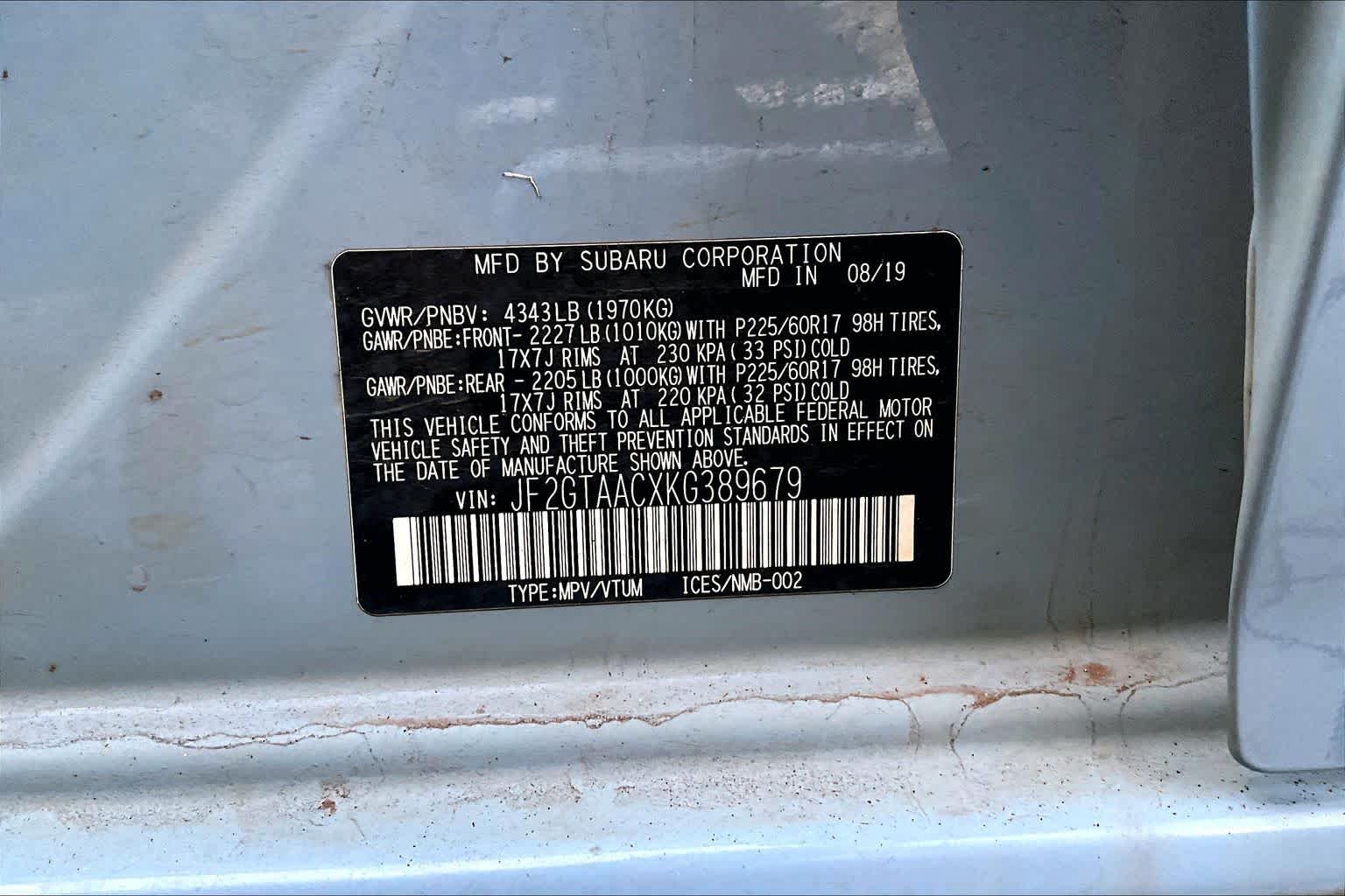 Thumbnail: 2019 Subaru Crosstrek - 21