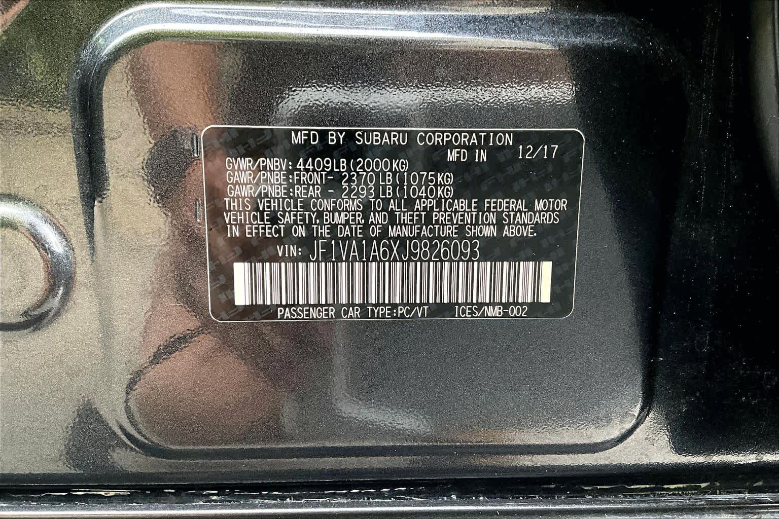 Thumbnail: 2018 Subaru WRX - 21