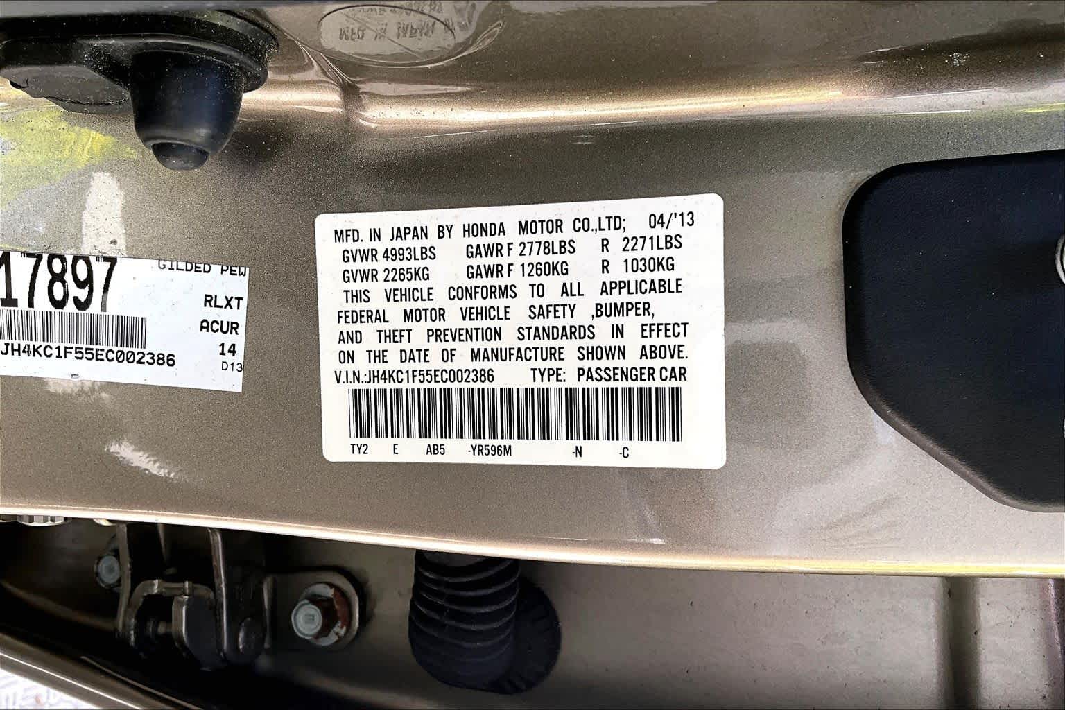 Thumbnail: 2014 Acura RLX - 21