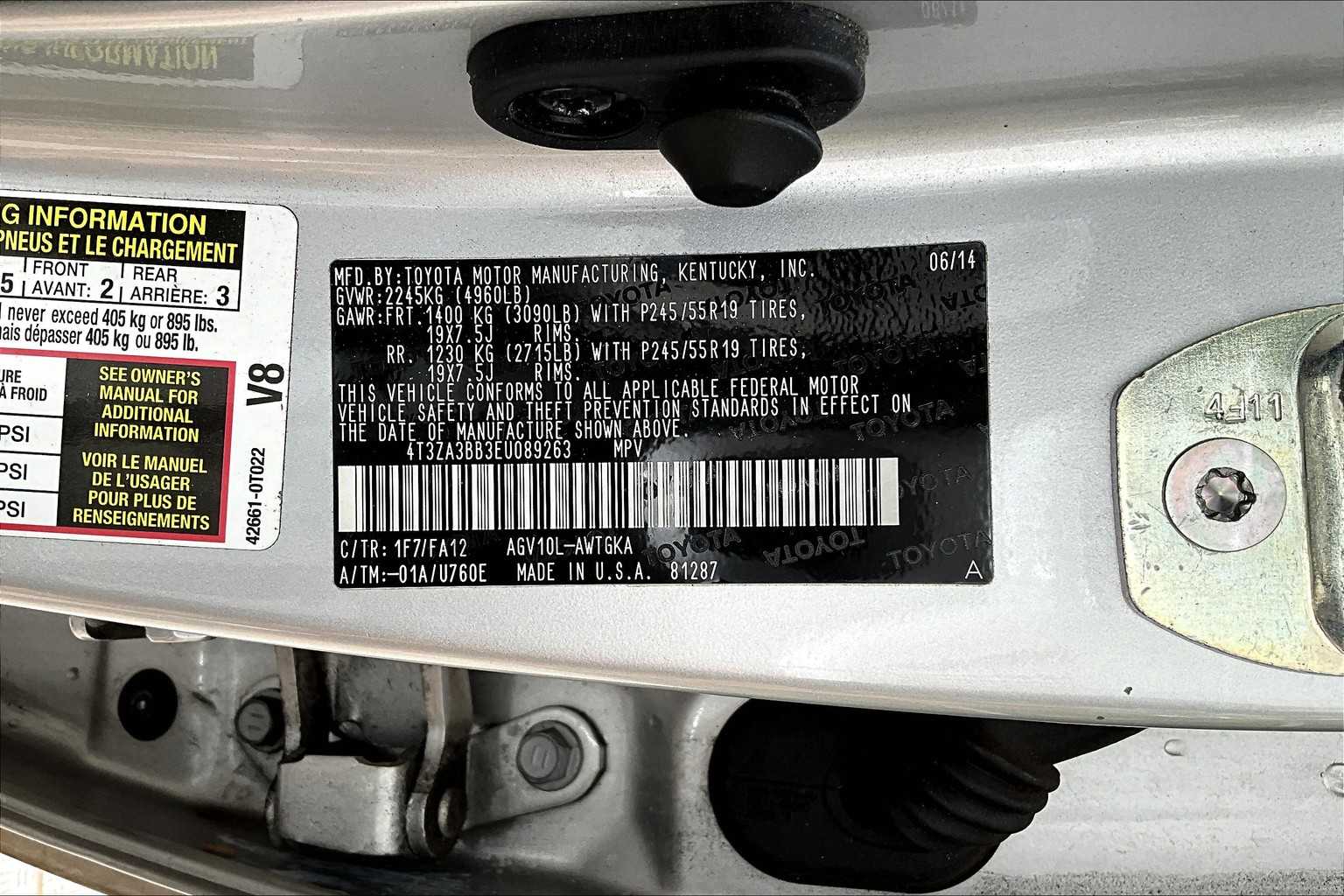 Thumbnail: 2014 Toyota Venza - 20