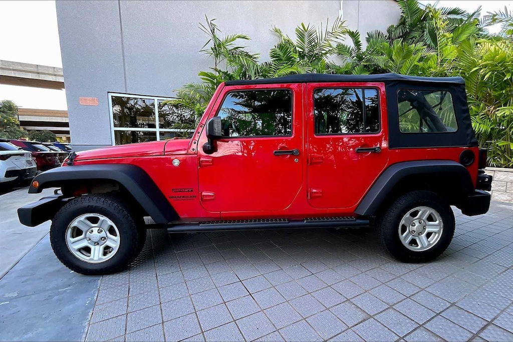 Used 2017 Jeep Wrangler JK Unlimited Sport 4x4 SUV