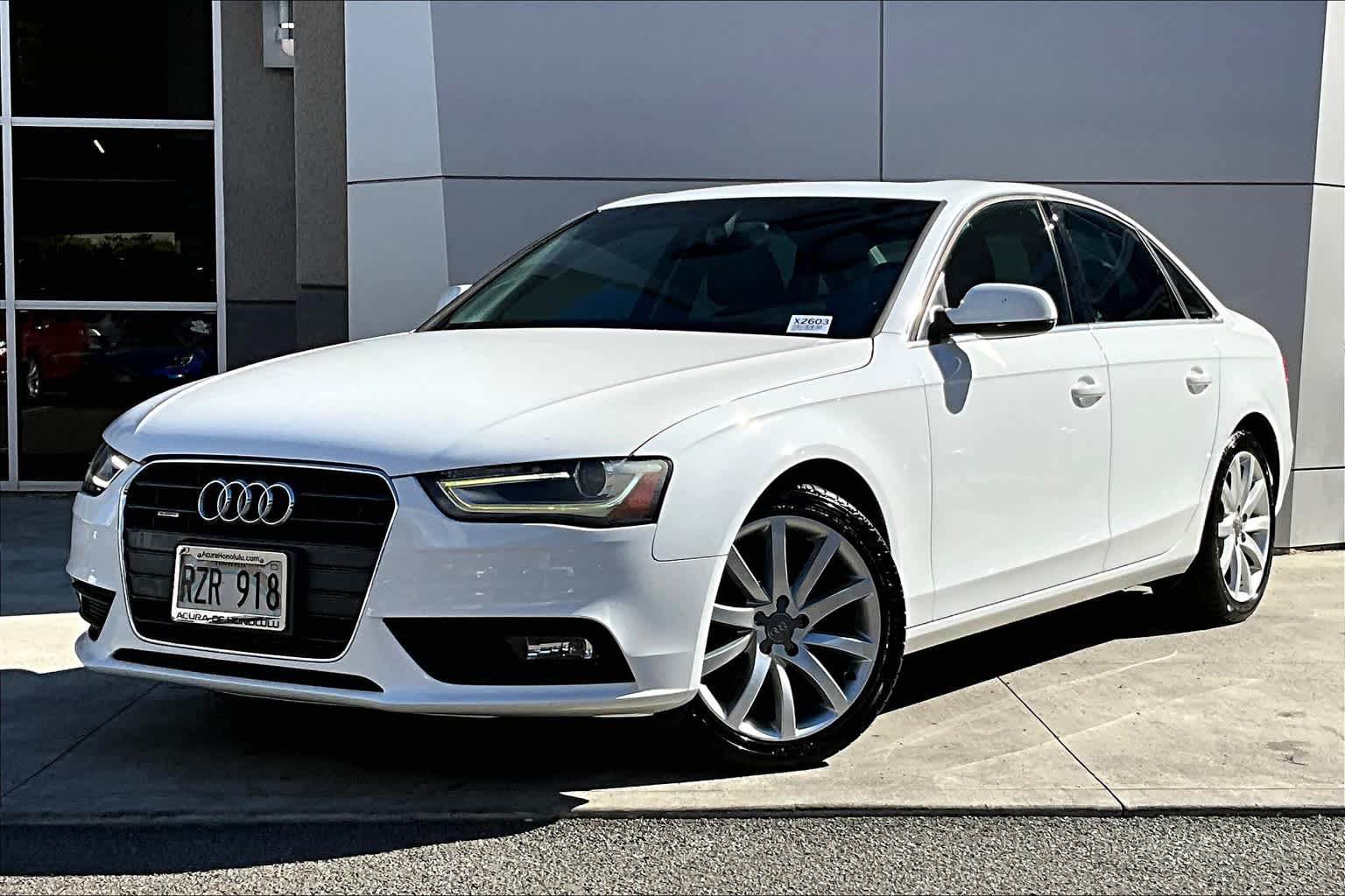 2013 Audi A4 Premium -
                  Honolulu, HI