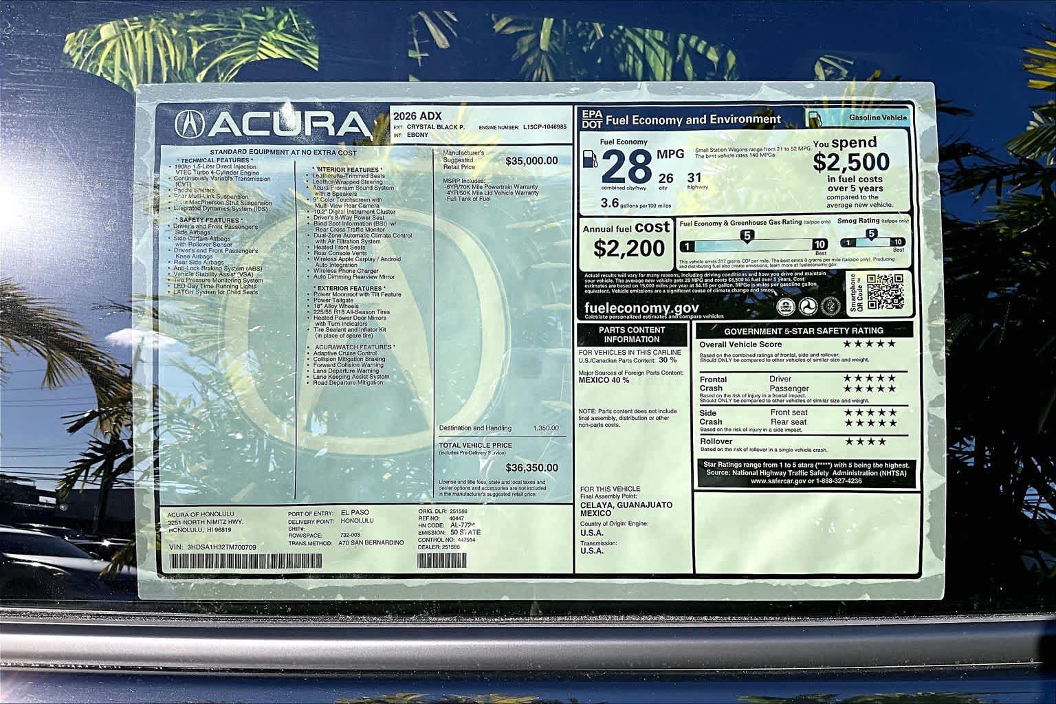 Thumbnail: 2026 Acura ADX - 24