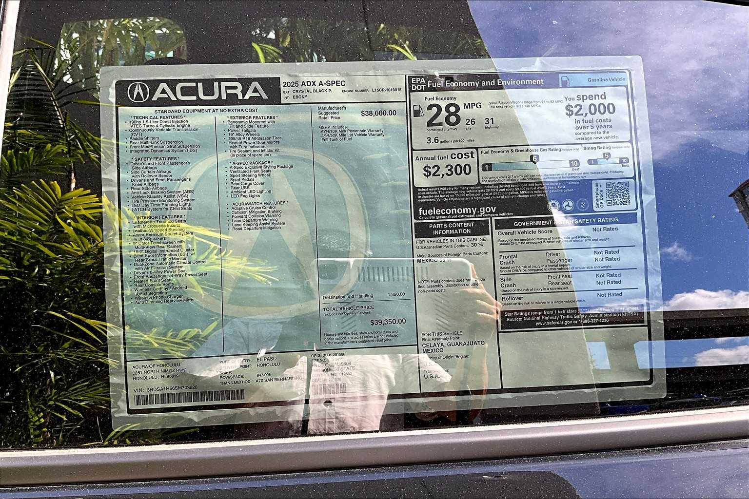 2025 Acura ADX A-SPEC 23