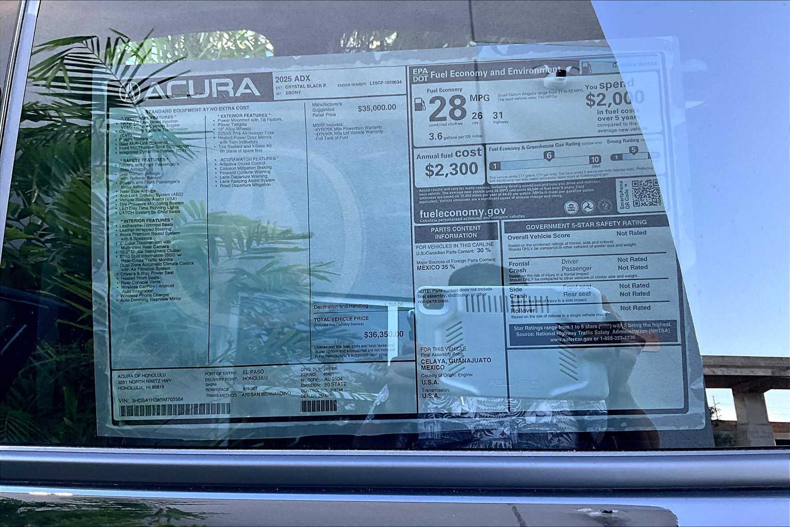 2025 Acura ADX  23