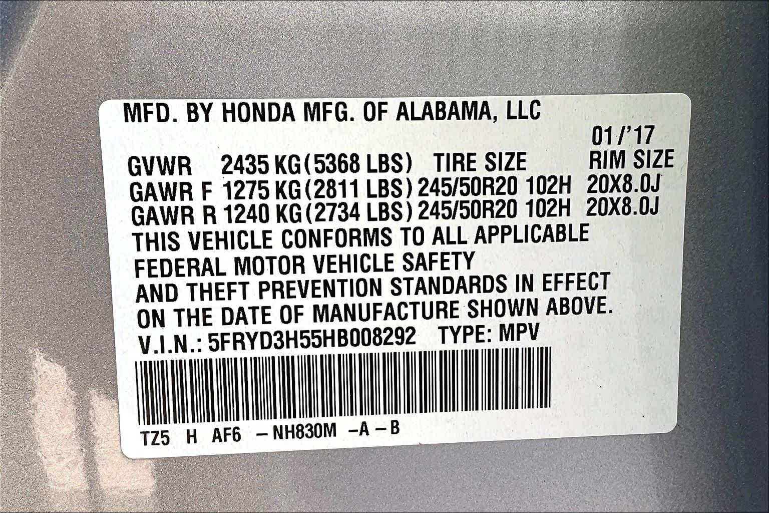 Thumbnail: 2017 Acura MDX - 21