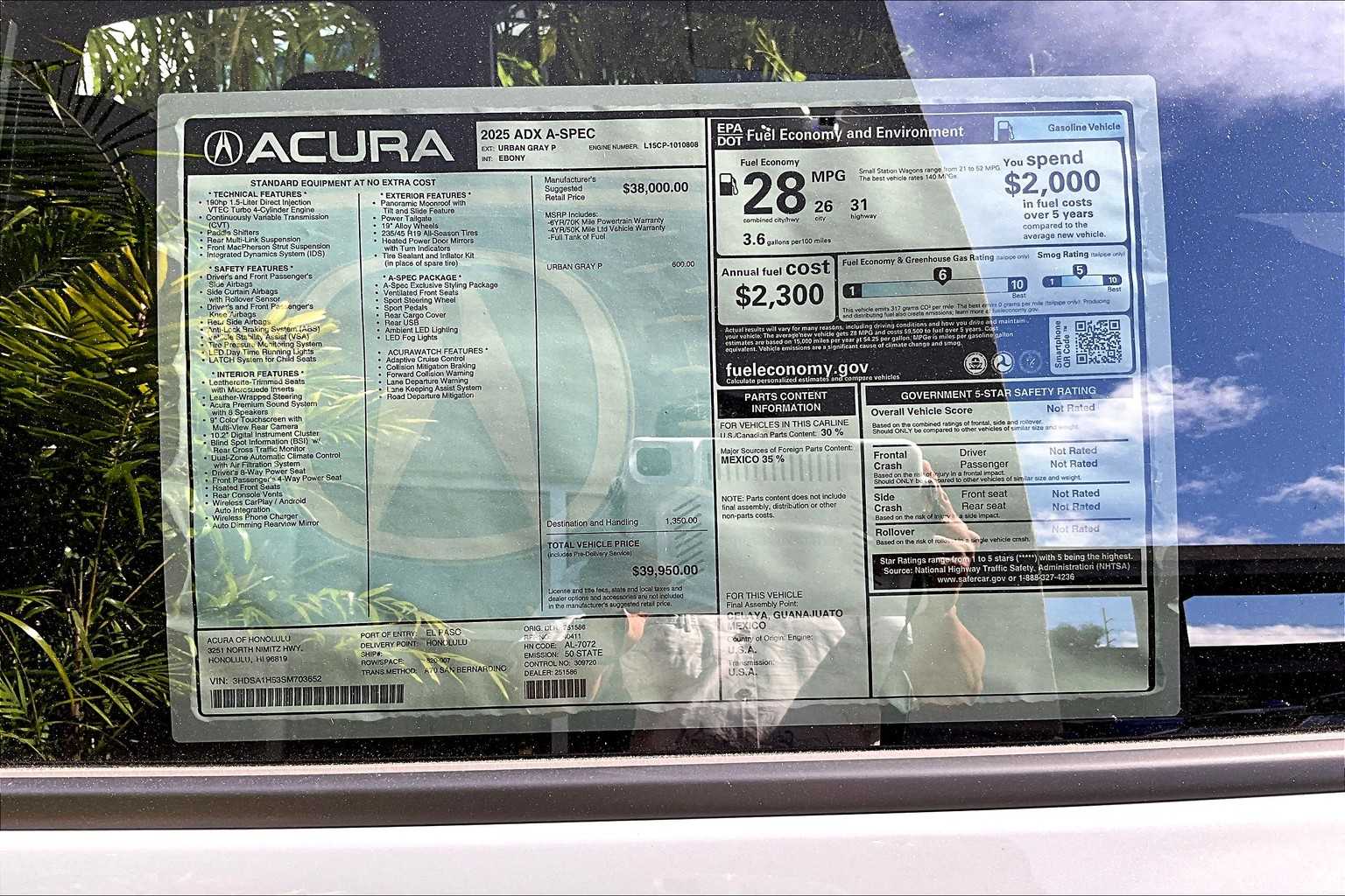 2025 Acura ADX A-SPEC 23