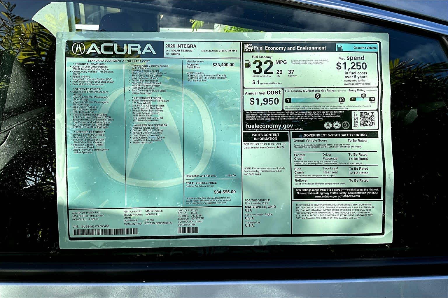 Thumbnail: 2026 Acura Integra - 24