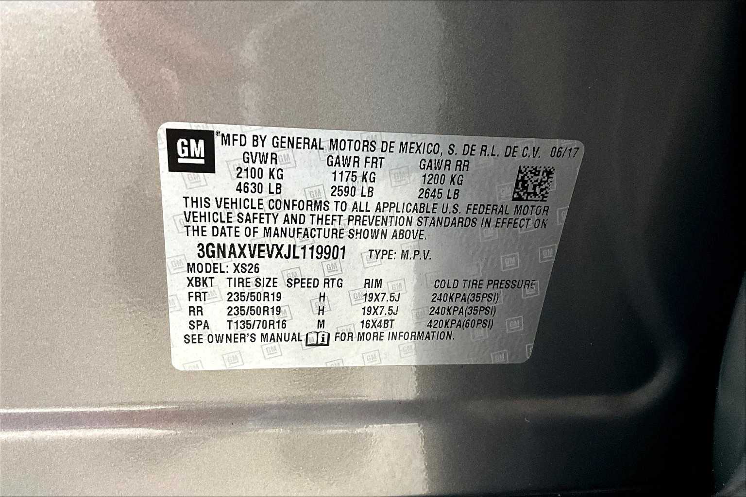 Thumbnail: 2018 Chevrolet Equinox - 19