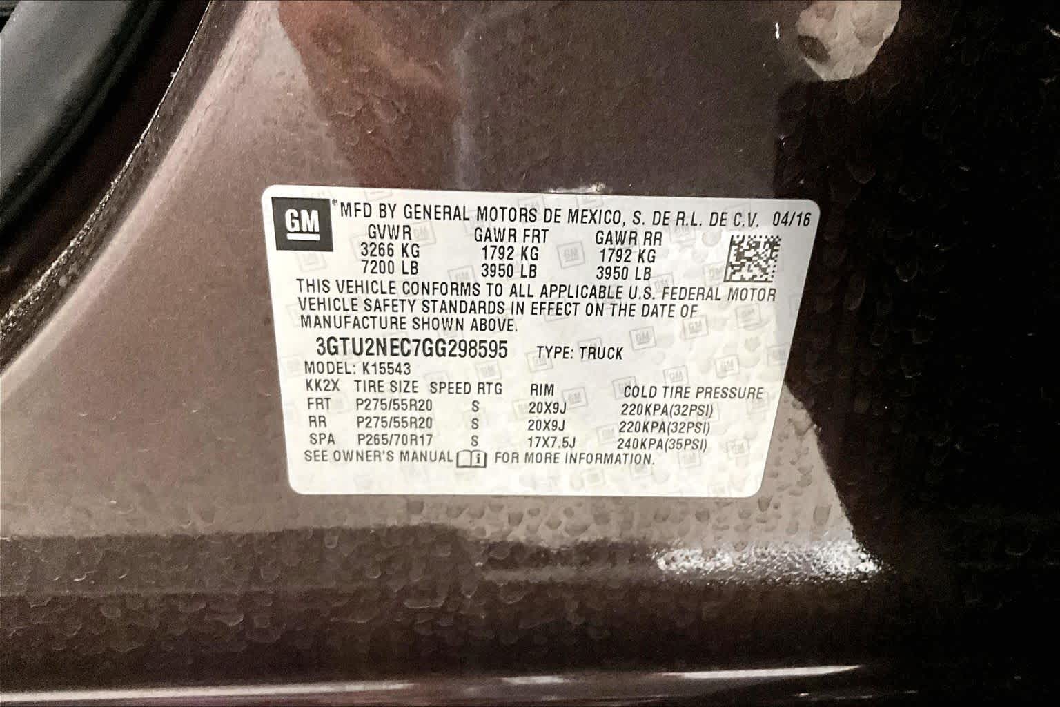 Thumbnail: 2016 GMC Sierra 1500 - 17