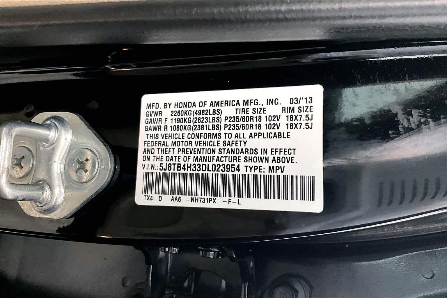 Thumbnail: 2013 Acura RDX - 18