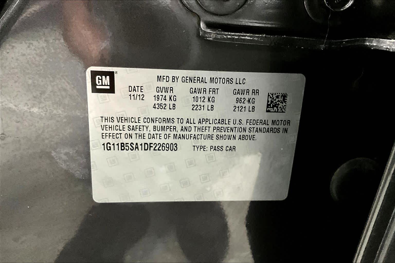 Thumbnail: 2013 Chevrolet Malibu - 19