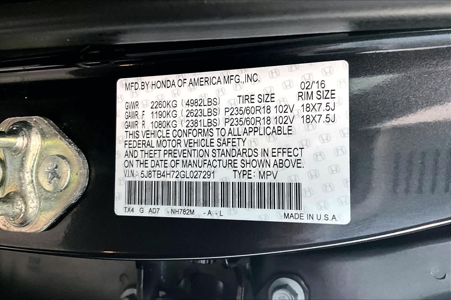 Thumbnail: 2016 Acura RDX - 19