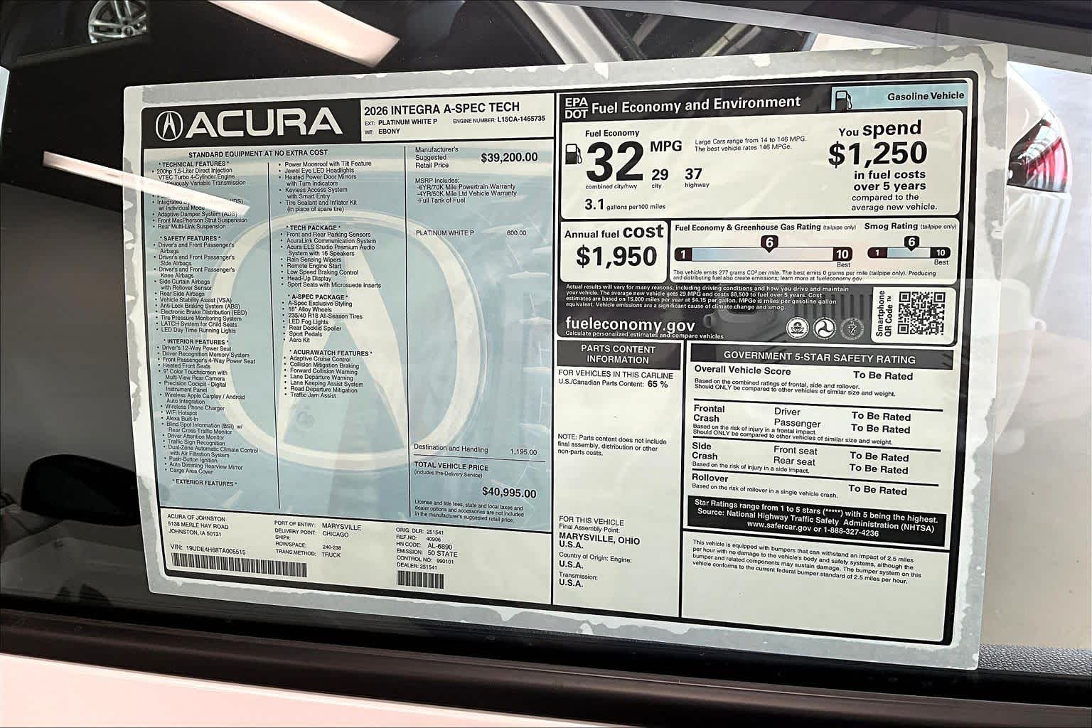 Thumbnail: 2026 Acura Integra - 23