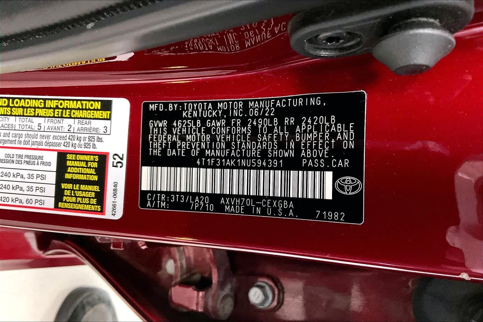 Thumbnail: 2022 Toyota Camry - 18