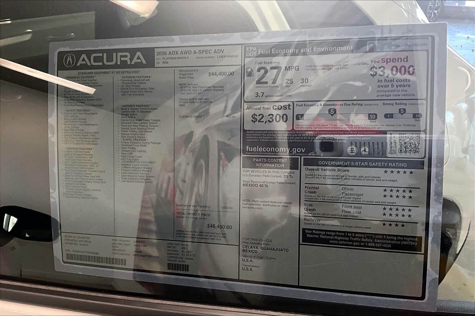 Thumbnail: 2026 Acura ADX - 22