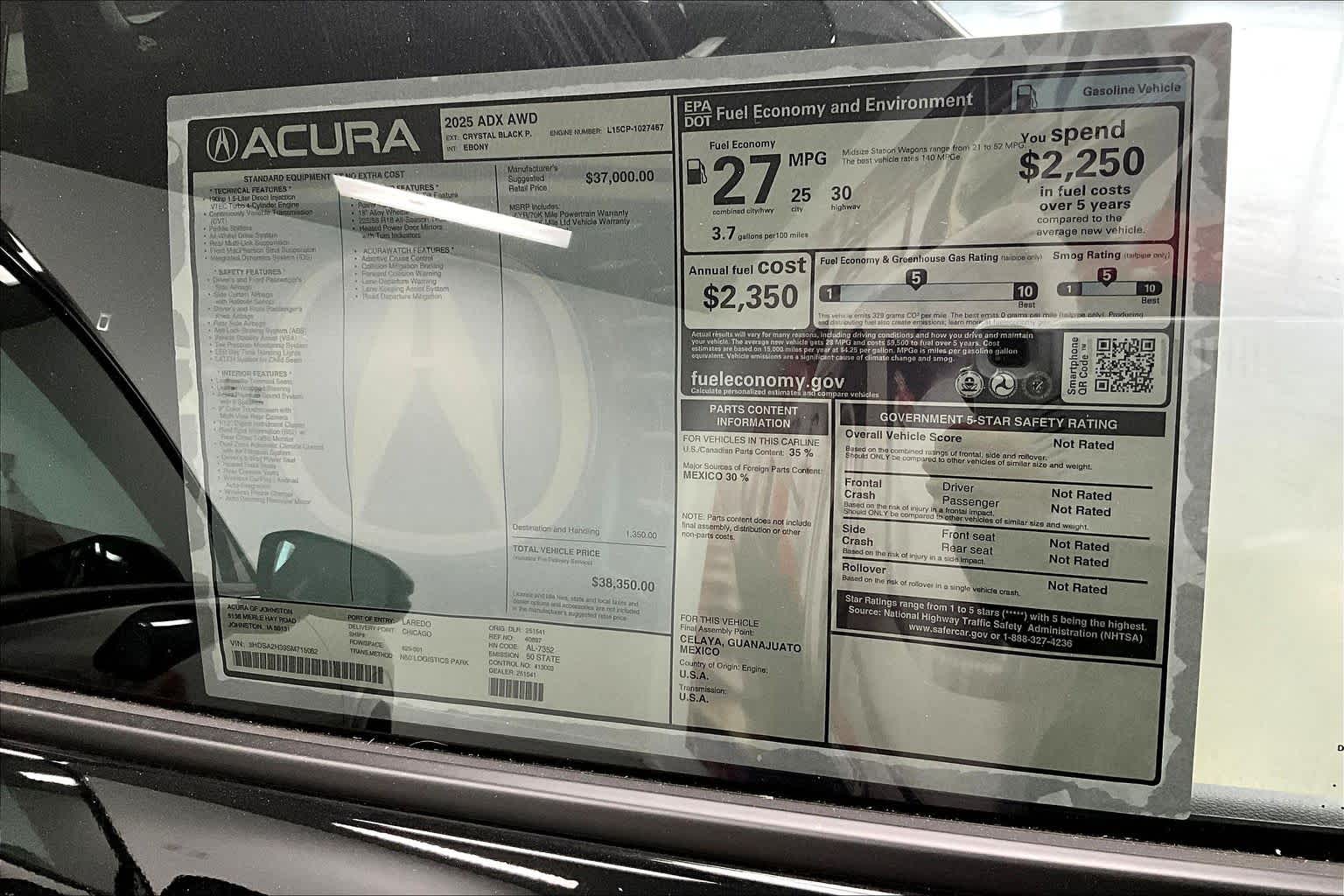 Thumbnail: 2025 Acura ADX - 23