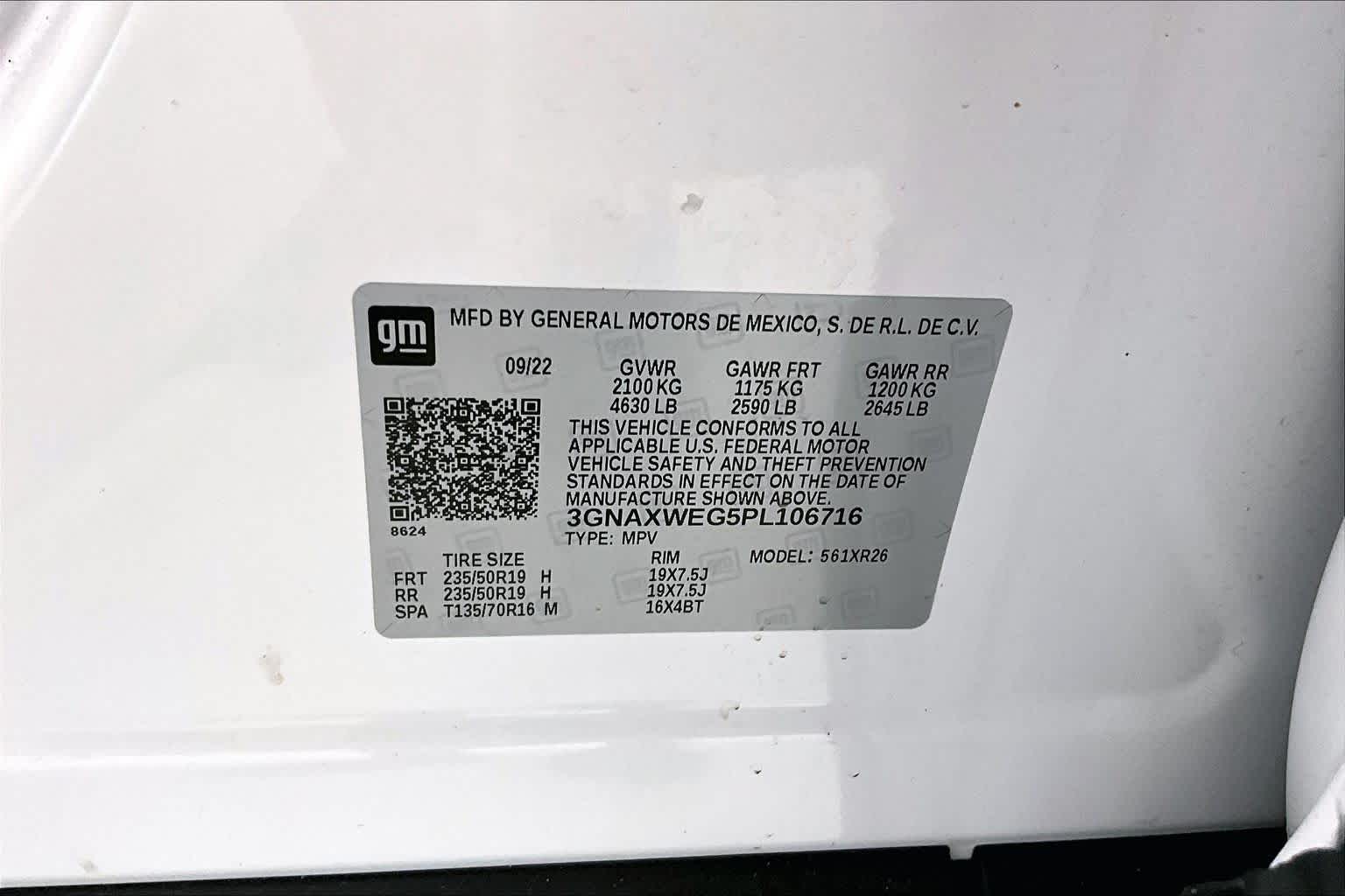 Thumbnail: 2023 Chevrolet Equinox - 19