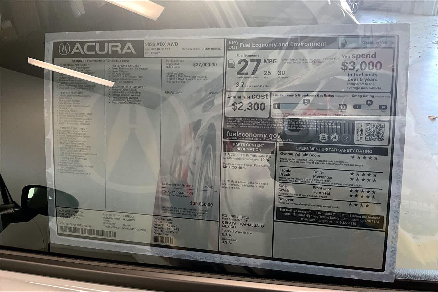 Thumbnail: 2026 Acura ADX - 23