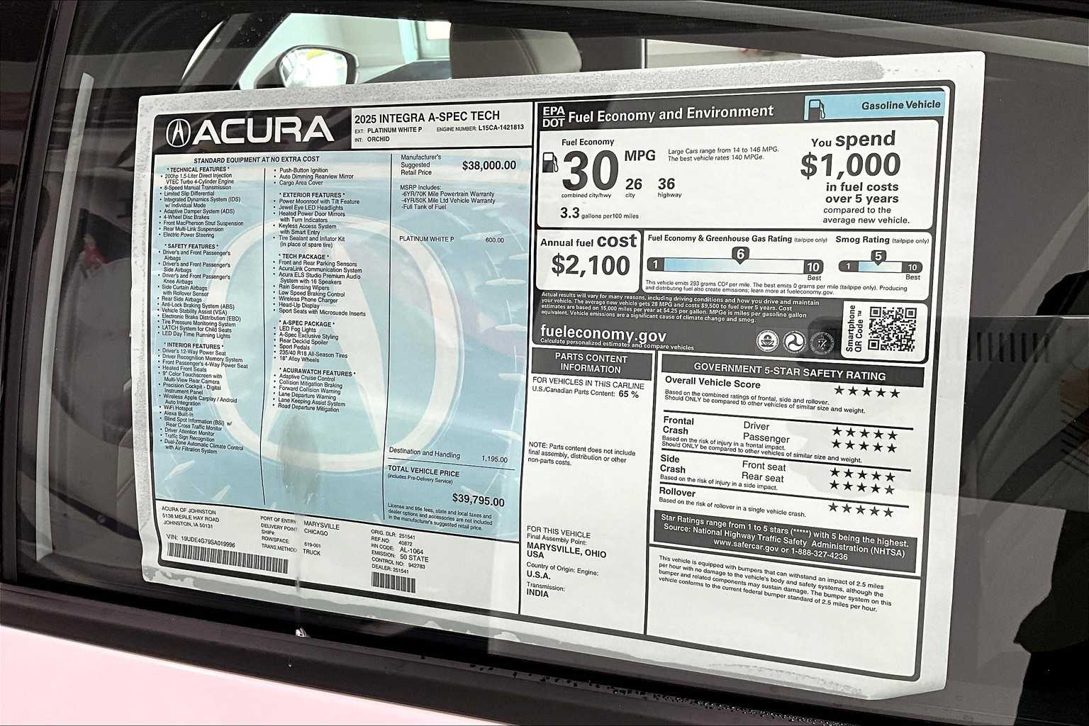 Thumbnail: 2025 Acura Integra - 20