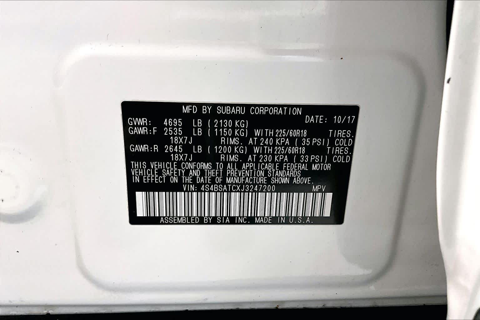 Thumbnail: 2018 Subaru Outback - 19