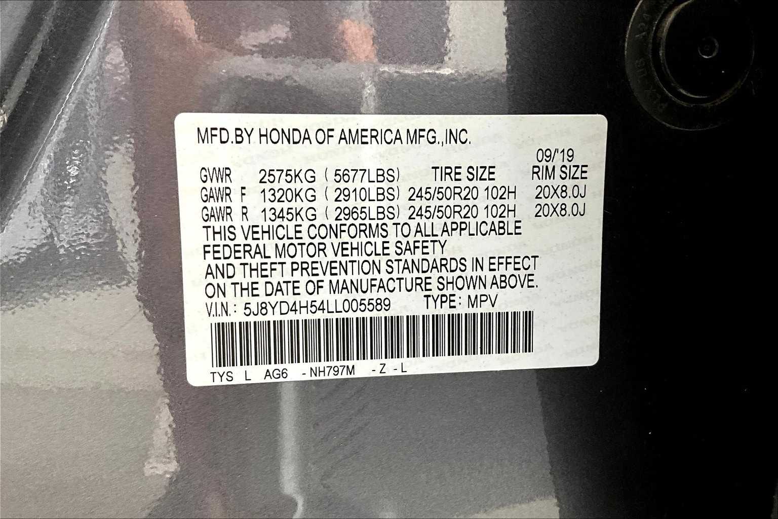2020 Acura MDX Technology 18