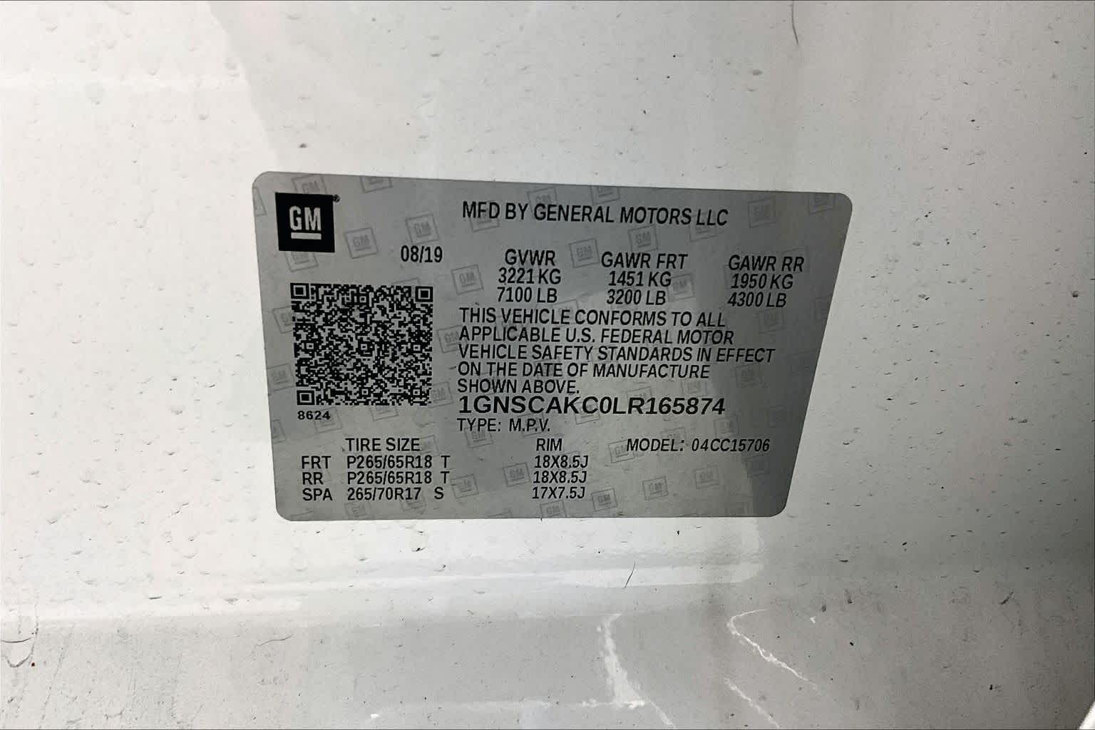 Thumbnail: 2020 Chevrolet Tahoe - 19