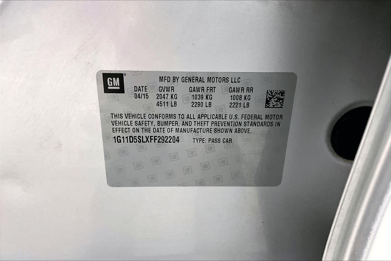 Thumbnail: 2015 Chevrolet Malibu - 18