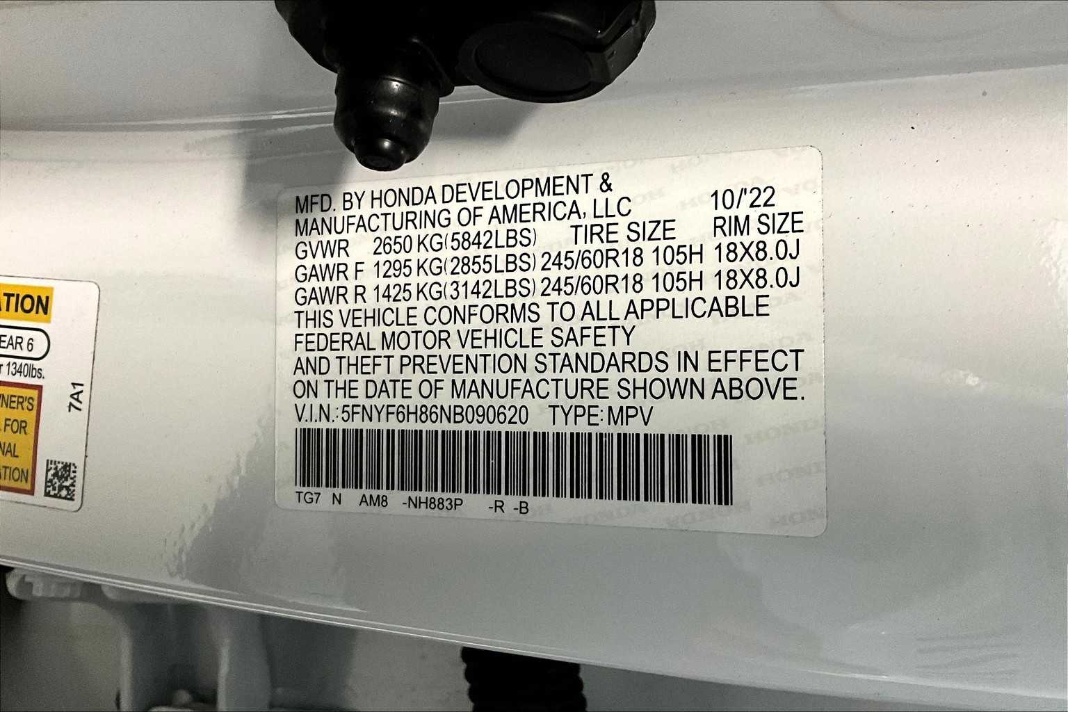 Thumbnail: 2022 Honda Pilot - 18