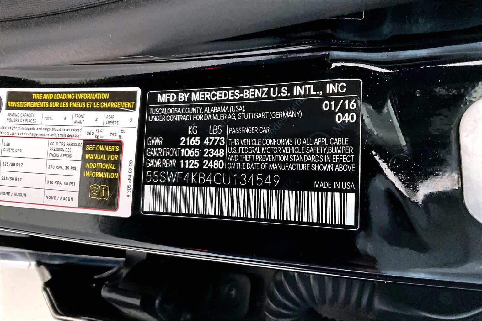 Thumbnail: 2016 Mercedes-Benz C-Class - 18