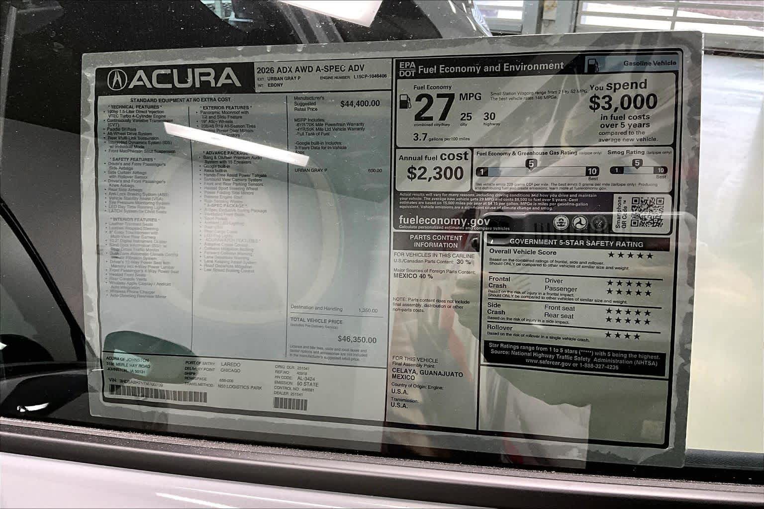 Thumbnail: 2026 Acura ADX - 23