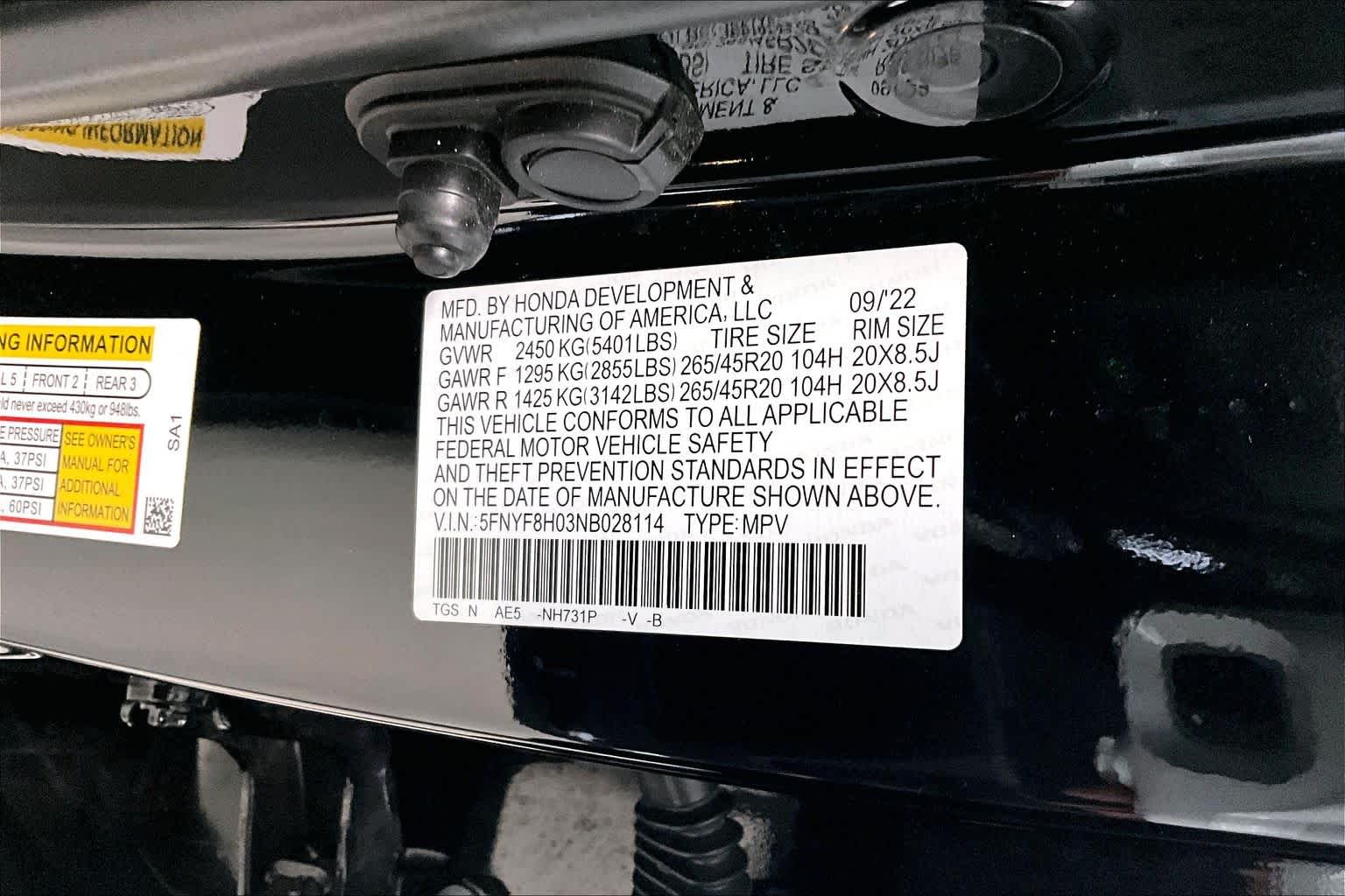 Thumbnail: 2022 Honda Passport - 18