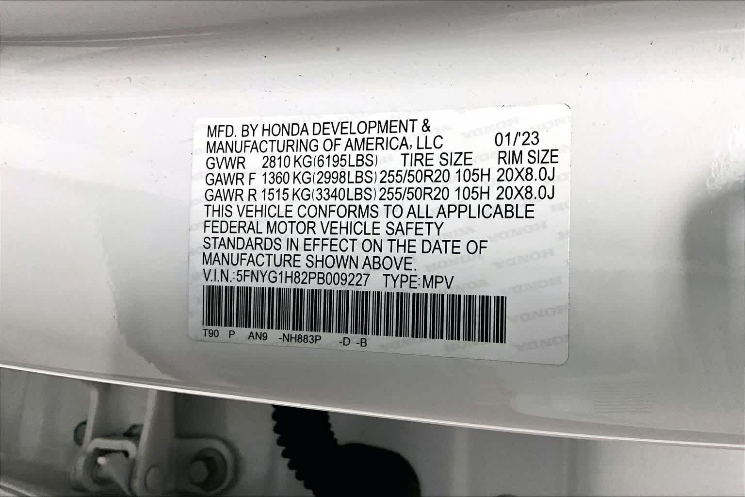 Thumbnail: 2023 Honda Pilot - 19