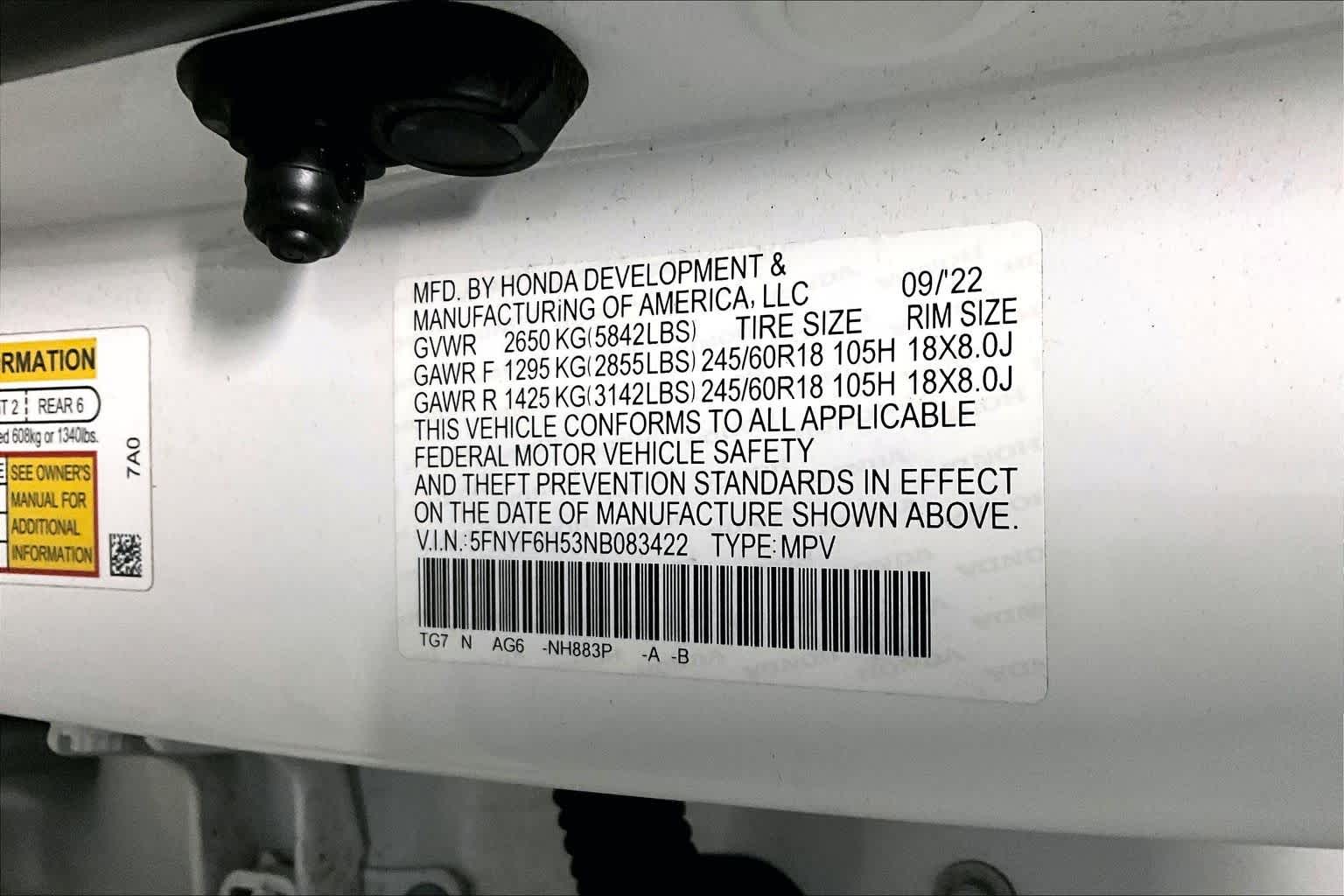 Thumbnail: 2022 Honda Pilot - 19