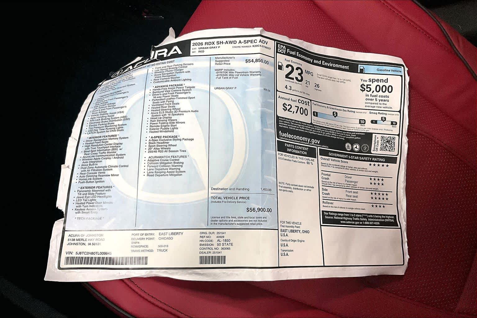 Thumbnail: 2026 Acura RDX - 23